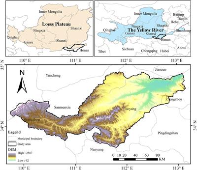 Delayed response of net primary productivity with climate change in the Yiluo River basin